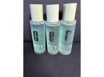 3 Bottles Of Clinique  Clarifying Lotion Cleanser
