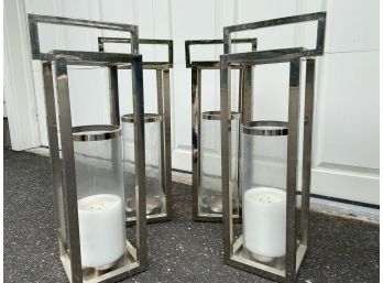 4 Fabulous Outdoor/ Indoor Candle  Lanterns By D K Living
