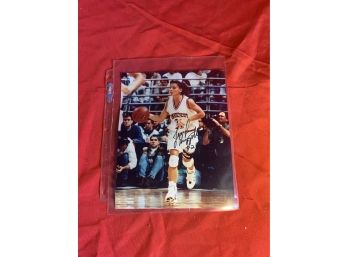 Autographed Basketball Picture