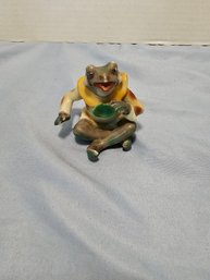 Whimsical Occupied Japan Frog Figurine