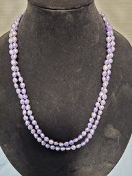 52' Natural Pearl Necklace Heavy