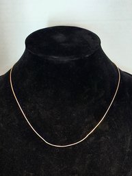 10k Gold 18' Necklace