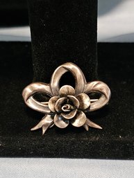 Sterling Silver Pin By Jewelart