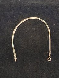 7' Sterling Silver Bracelet