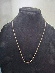 24' Italy Sterling Silver Necklace