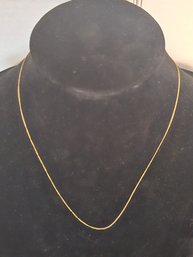 14k Gold 18' Necklace