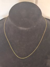 14k Gold Filled 19' Necklace