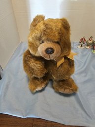 Vintage TY Bear With Tie