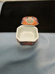 Vintage Japanese Porcelain Trinket Box