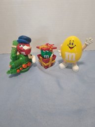 3 M&m Figurine Toppers