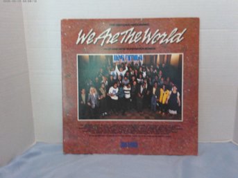 Vintage Michael Jackson We Are The World Vinyl Record