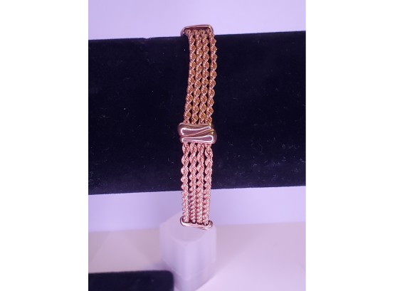 14k Gold 7' Italy Bracelet