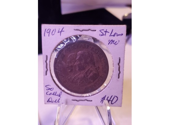 1904 St Louis Missouri Coin