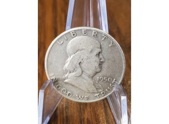 1950 D Franklin Half Dollar