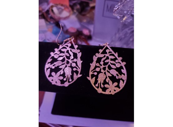 Gold Colored Earrings