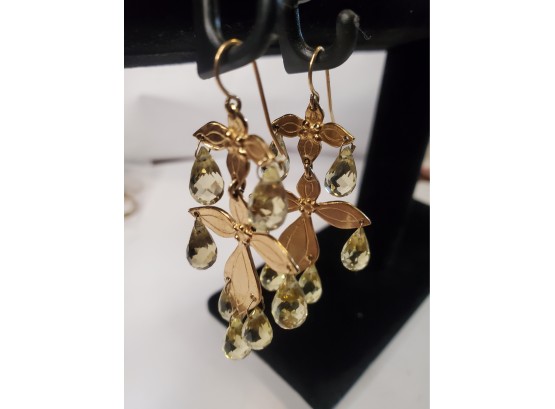 14k Gold Kristine Moore Earrings