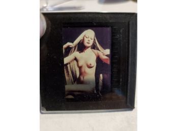 Vintage Nude Glass Slide