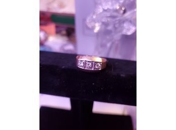 14k Mens Gold Ring With Diamonds Size 11