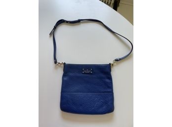 Kate Spade New York Cobalt Blue Cross Body Bag - Good Used Condition