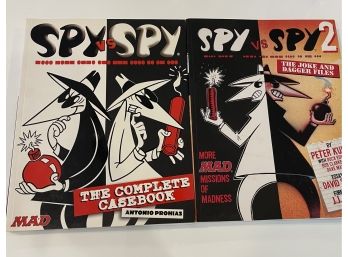 Set Of 2 Spy Vs Spy Books