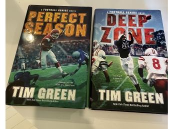 Set Of 2 Tim Green Books(Perfect Season And Deep Zone) - Both Hardcover