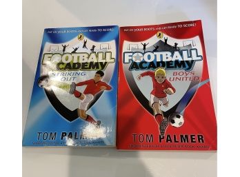 Set Of 2 Tom Palmer Books (Boys United And Striking Out) - Football Academy