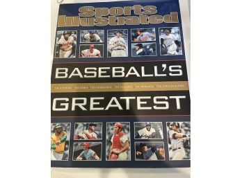 Sports Illustrated Baseball's Greatest By Sports Illustrated Editors