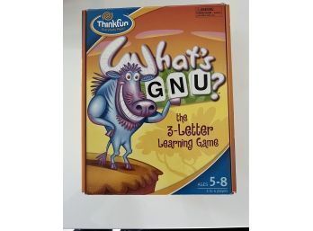 What's Gnu ThinkFun Educational Game