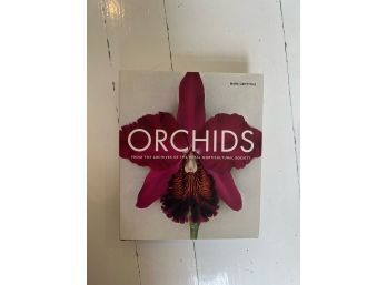 Orchids Mini Hard Cover Design Book Excellent Used Condition