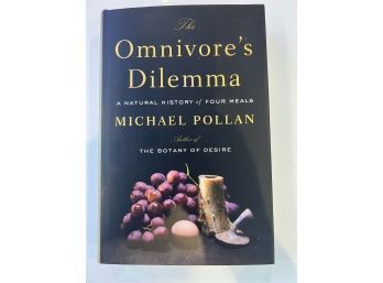 The Omnivore's Dilemma By Michael Pollan Hardcover Book Excellent Used Condition