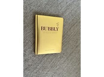 NEW - Bubbly Cute Gift Book / Cocktail Recipes Chic Gold Hard Cover
