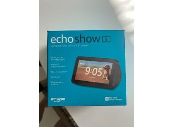 New In Box Amazon Echo Show 5 $40 New On Amazon