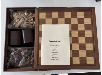Brookstone New In Box Sealed Pieces 7 In One Game Set