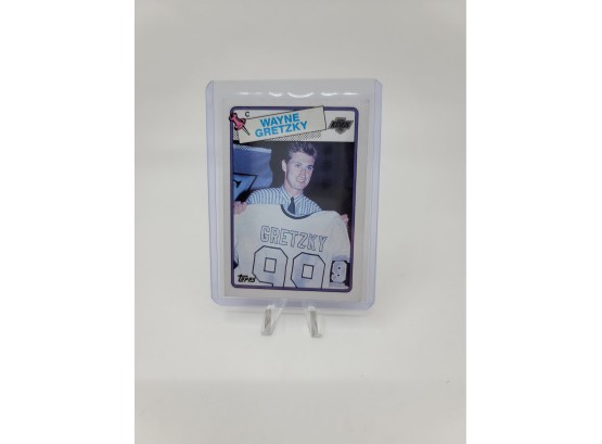 1988-89 Topps Wayne Gretzky Hockey Card