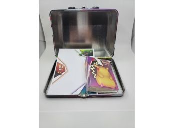 Pokemon Lunch Box With Notepad And Album