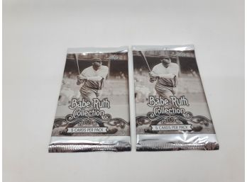 BASEBALL - 2 New Packs Of 2016 Leaf Babe Ruth Collection