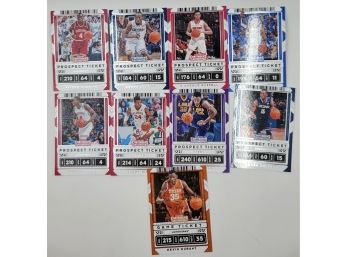 BASKETBALL - 2020 Panini Contenders - 21 Cards - Durant, Rose, George, Etc.