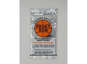 BASKETBALL - 1991 Front Row Pack New/sealed