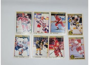 HOCKEY - NHL 1992 O-Pee_Chee Premier - 8 Cards