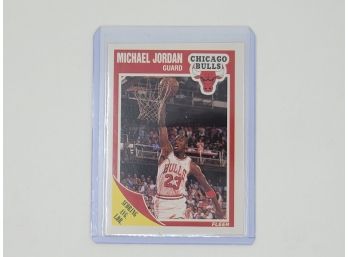 BASKETBALL - 1989 Fleer Michael Jordan #21 - 3rd Year Fleer