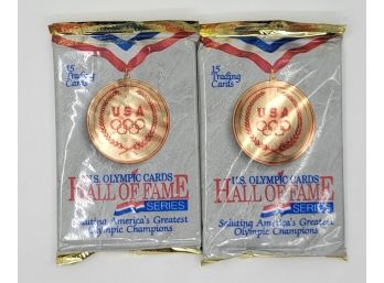 1991 Impel U.S. Olympic Cards Hall Of Fame Series 2 Packs
