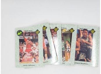 BASKETBALL - 1991 Classic Complete Set - 50 Cards - Larry Johnson