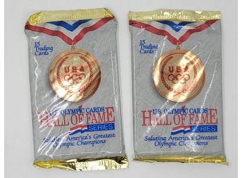 1991 Impel U.S. Olympic Cards Hall Of Fame Series 2 Packs