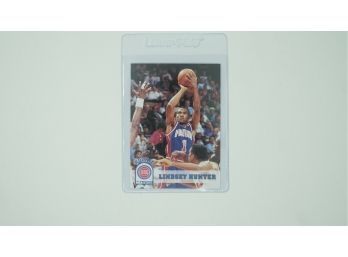 BASKETBALL - 1993 NBA HOOPS Lindsey Hunter ROOKIE CARD