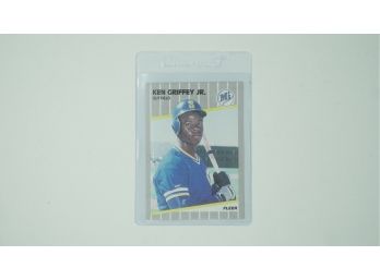 BASEBALL - 1989 Fleer Ken Griffey Jr. ROOKIE CARD