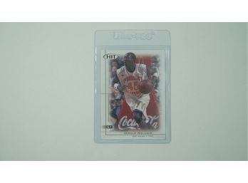 BASKETBALL - 2001 SAGE HIT Gerald Wallace ROOKIE