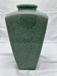 Chinese Large Vintage Celadon Green Vase