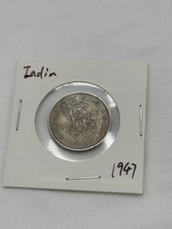 British India 1947 Coin