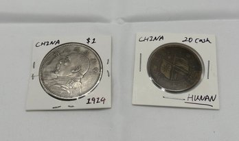 Chinese Vintage Coin Lot