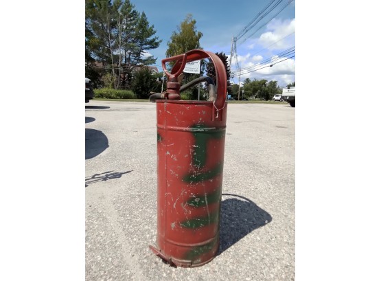 Pump Handle Fire Extinguisher (Empty)